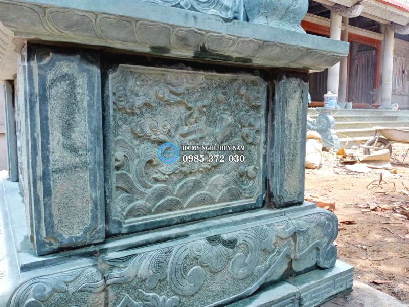 Lăng thờ đá xanh rêu cao cấp tại Yên Mỹ – Hưng Yên