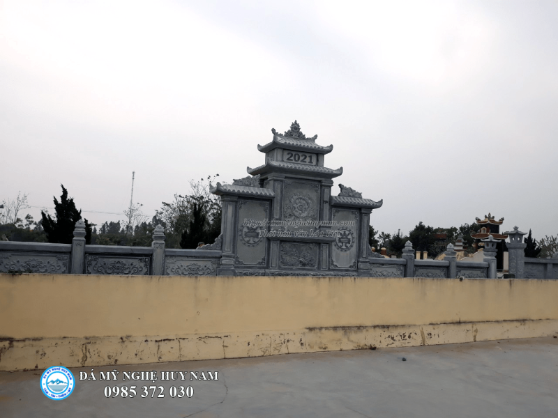 Công trình lắp đặt lăng thờ đá đẹp tại Diễn Châu – Nghệ An