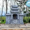Lăng mộ đá xanh đen chi họ Văn Huy tại Quỳnh Dị , Hoàng Mai- Nghệ An 2022